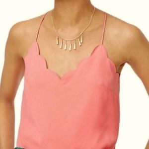 J Crew Scalloped Camisole